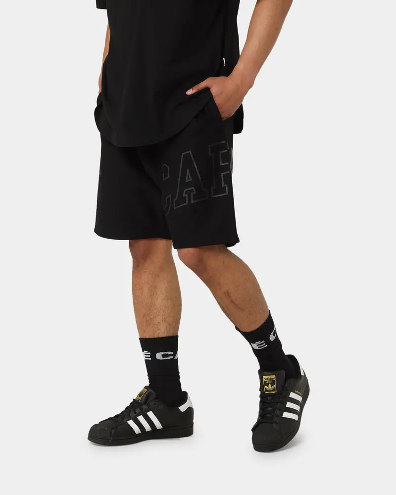 Carré Enorme Sweat Shorts Black/Black 1