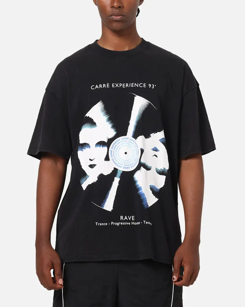 Carre Experience 93' T-Shirt Washed Black 1
