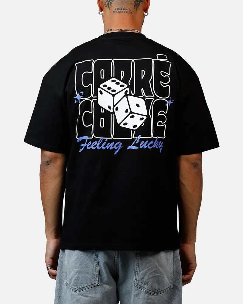 Carre Feeling Lucky T-Shirt Black 1