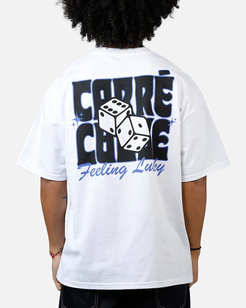 Carre Feeling Lucky T-Shirt White 1