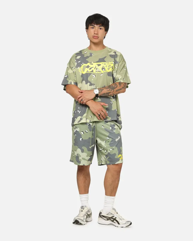 Carre Field Issue T-Shirt Green Camo 2