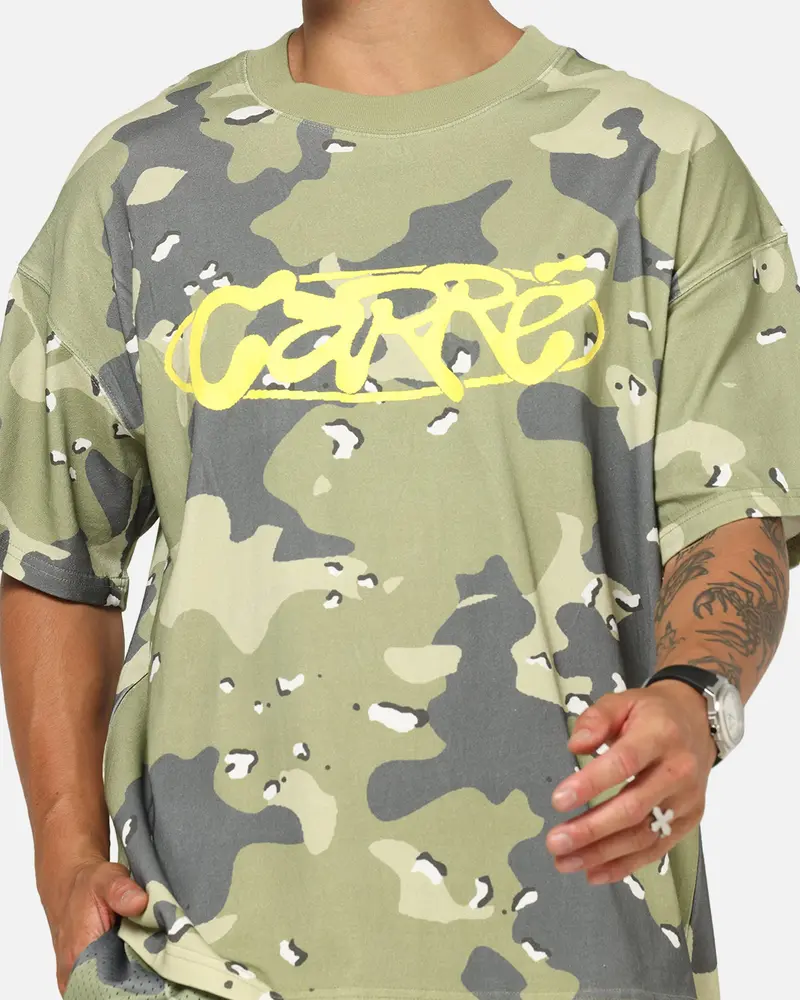 Carre Field Issue T-Shirt Green Camo 6