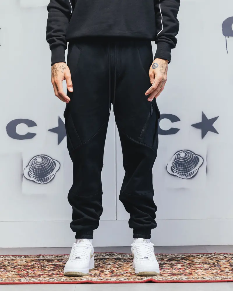 Carre Fleece Xl Evolution Jogger Black 1