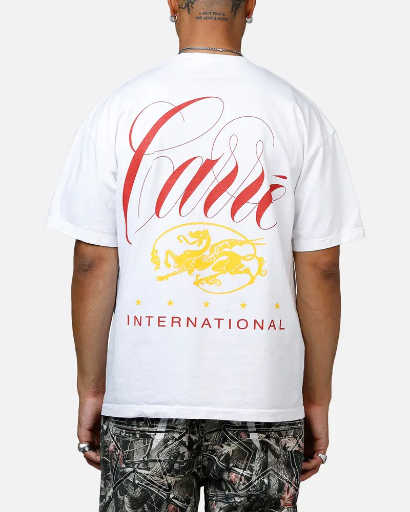 Carre Golden Scale Heavyweight T-Shirt White 1