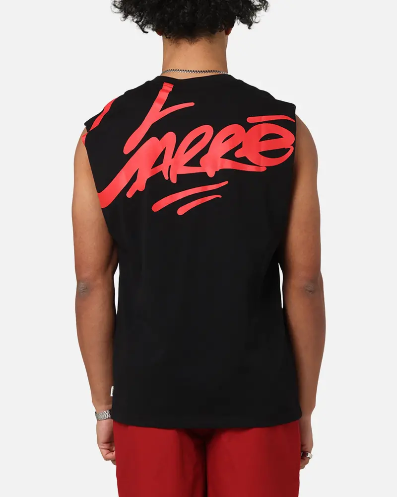 Carre Graffiti Muscle T-Shirt Black/Red 1