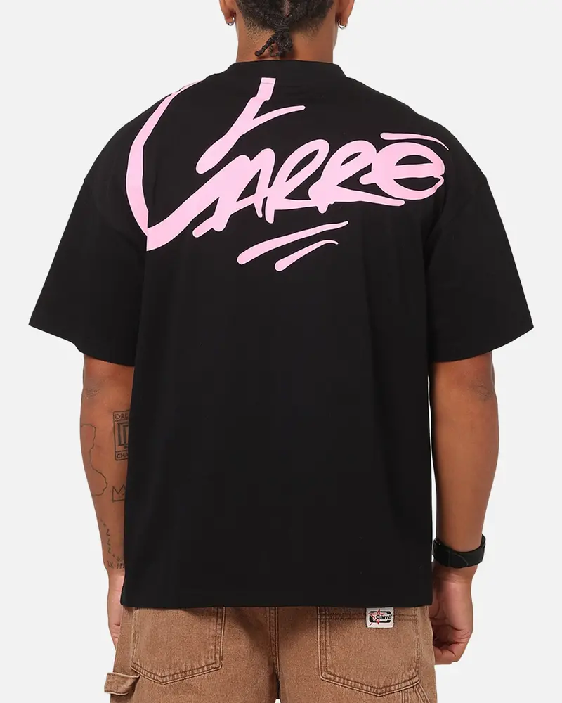 Carre Graffiti T-Shirt Black/Pink 1
