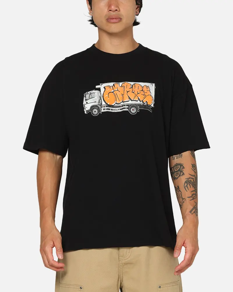 Carre Graffiti Truck T-Shirt Black 1