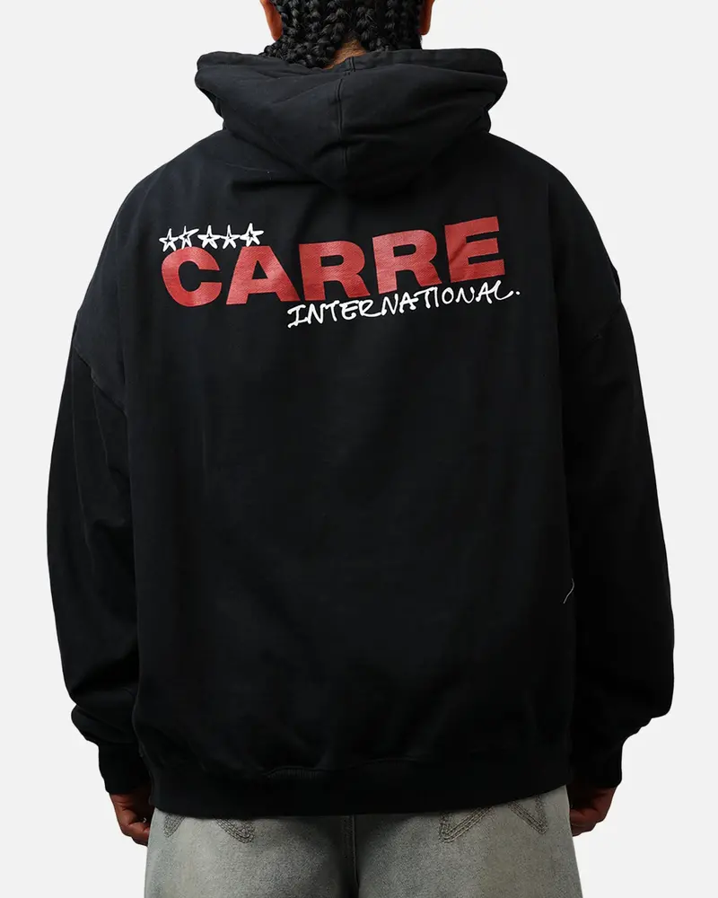 Carre Handdrawn Hoodie Black 1