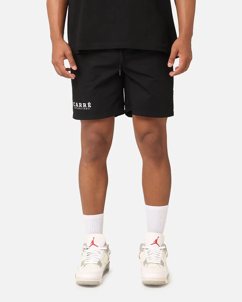 Carre International Beach Shorts Black 1
