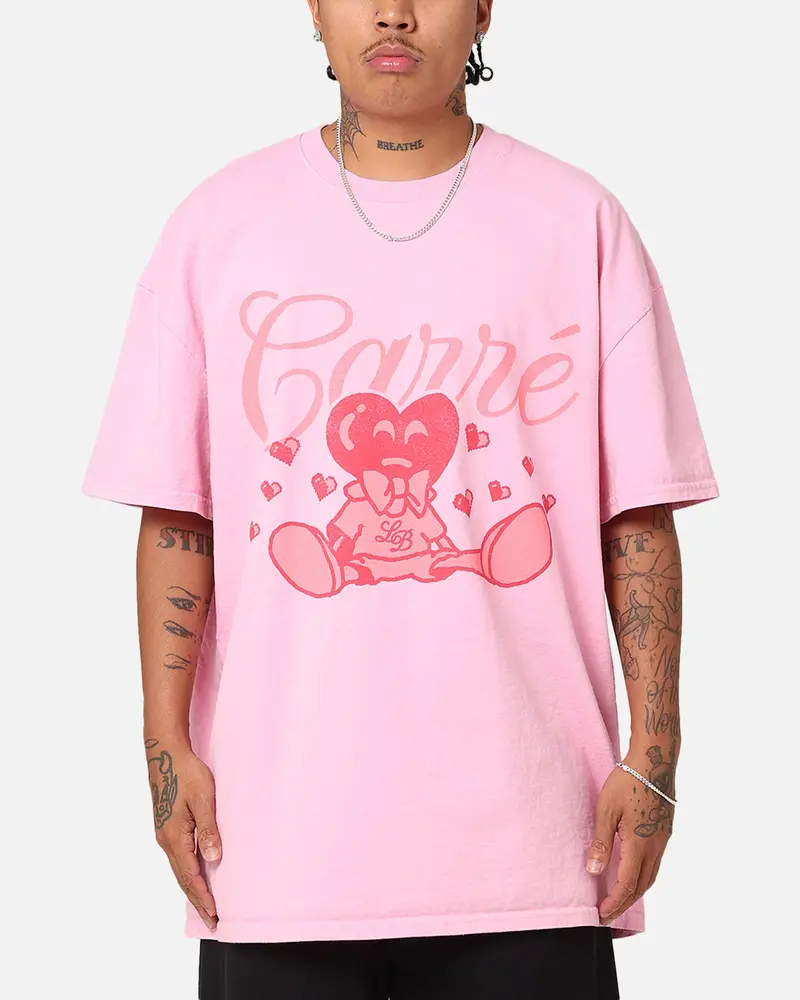 Carre Lover Boy T-Shirt Pink 1