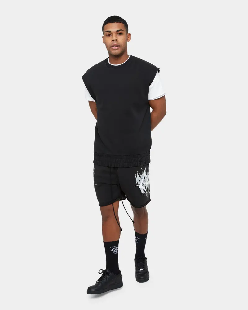 Carre Metalle Muscle Crewneck Black 1