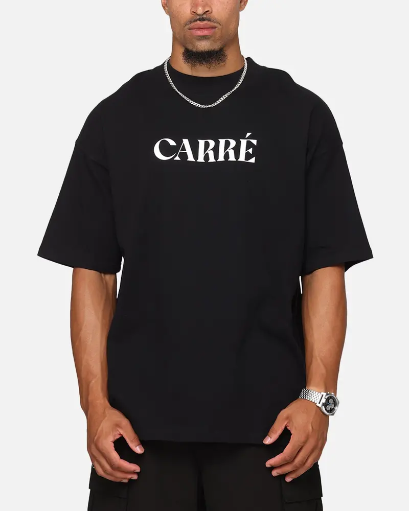 Carre Minimalist T-Shirt Black 1