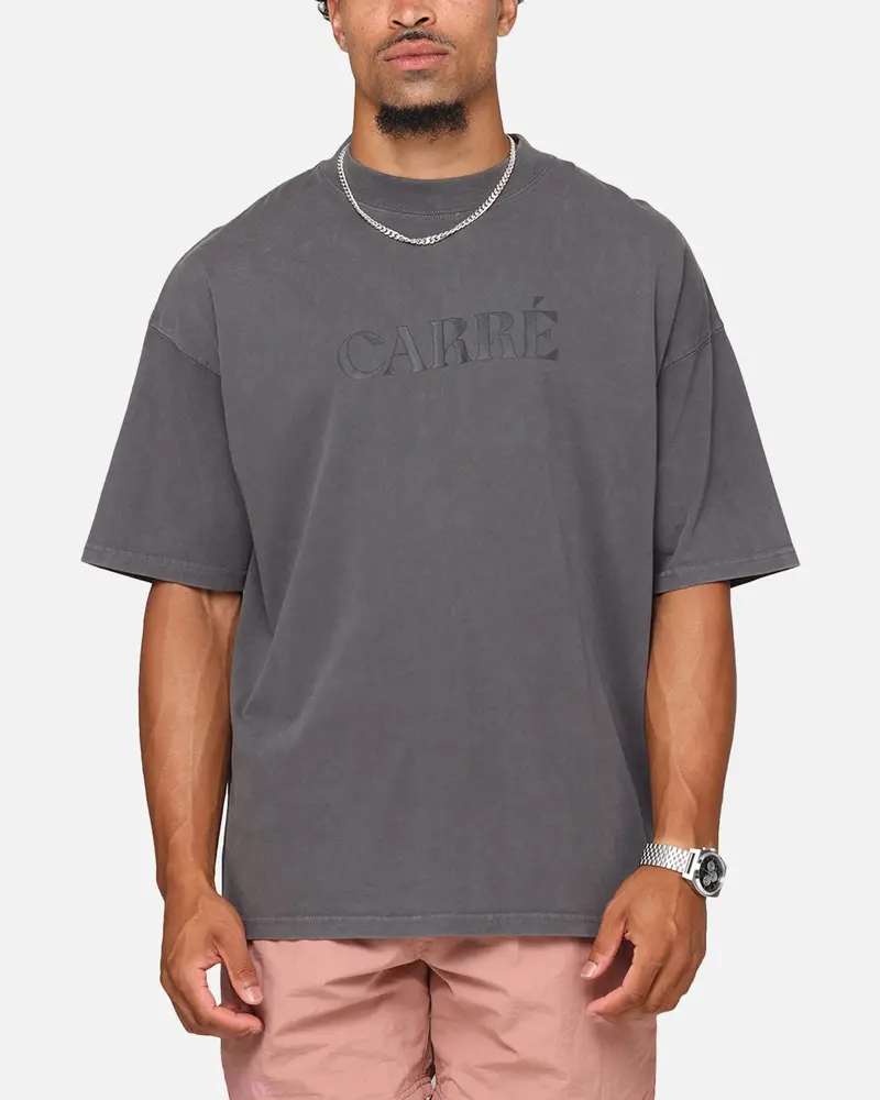 Carre Minimalist T-Shirt Washed Black 1