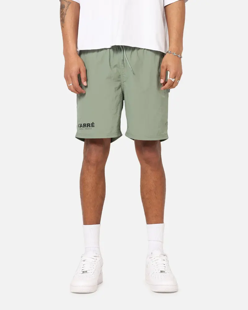 Carre Motion Beach Shorts Khaki 1
