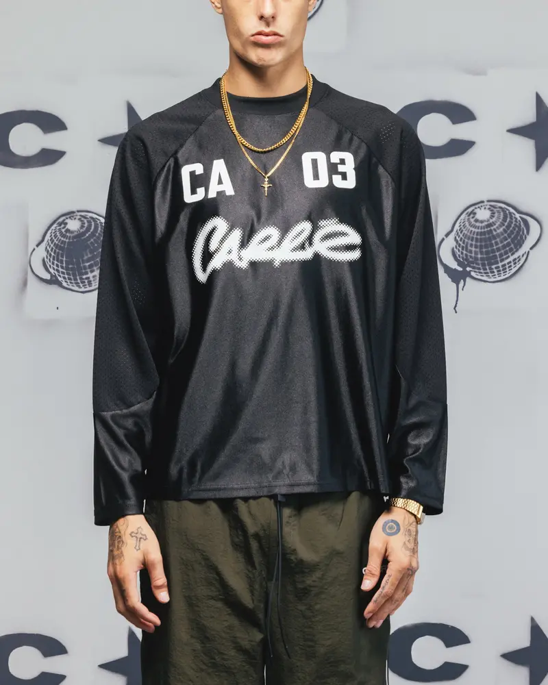 Carre Nebula Long Sleeve T-Shirt Black 1