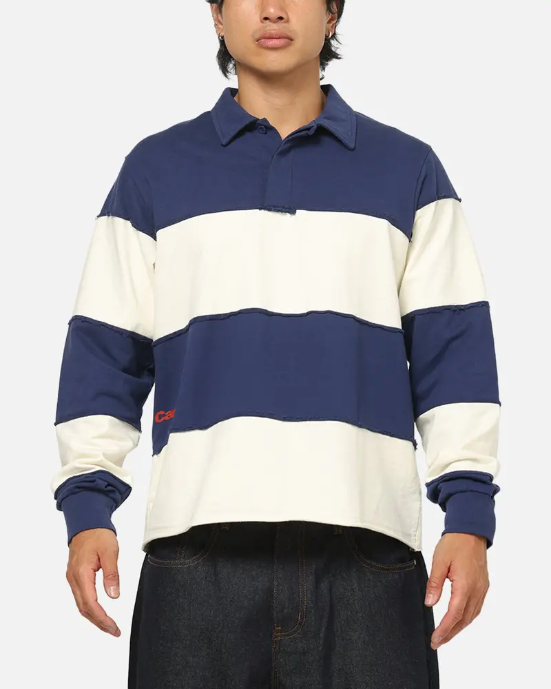 Carre Off Grid Rugby Shirt Navy 1