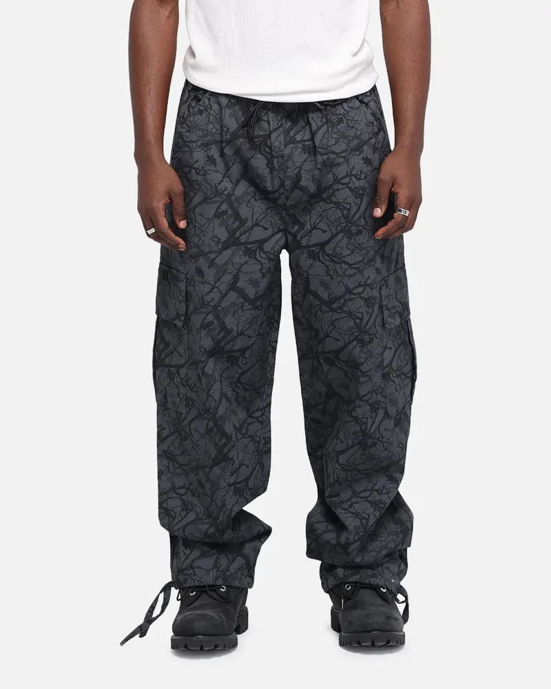 Carre Outlaw Panelled Pant Black Real Tree 1