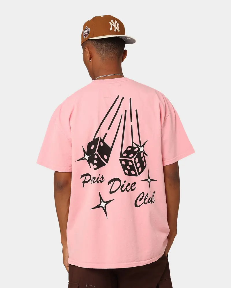 Carré Paris Dice Club T-Shirt Pink 1