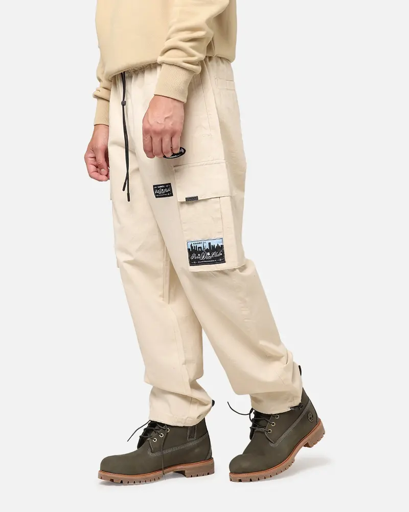 Carre Patchwork Cargo Jogger Cream 1