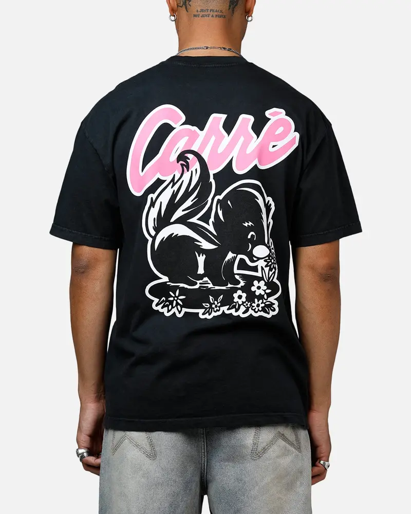 Carre Pepe Heavyweight T-Shirt Black Acidwash 1