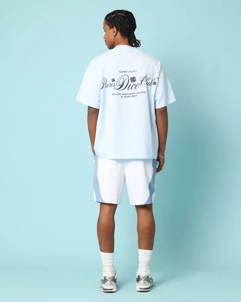 Carré Players Oversized T-Shirt Light Blue 1
