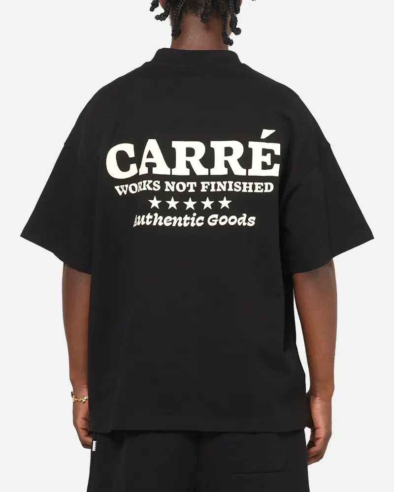 Carre Pocket T-Shirt Black 1