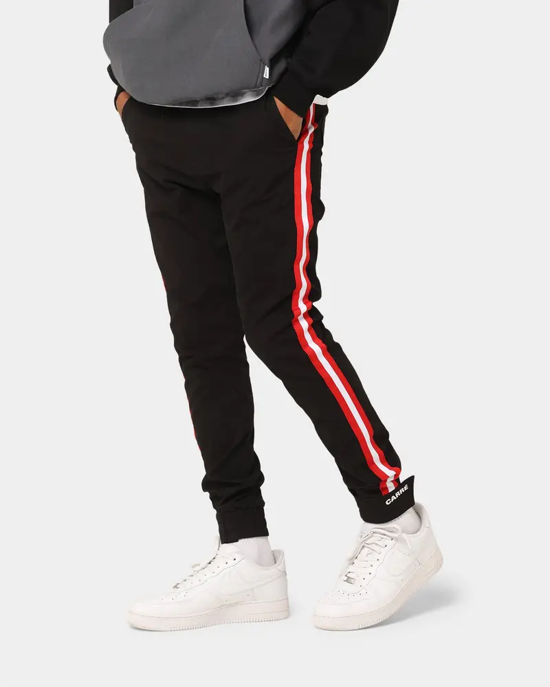 Carré Precision Adjustable Joggers Black/Red 1