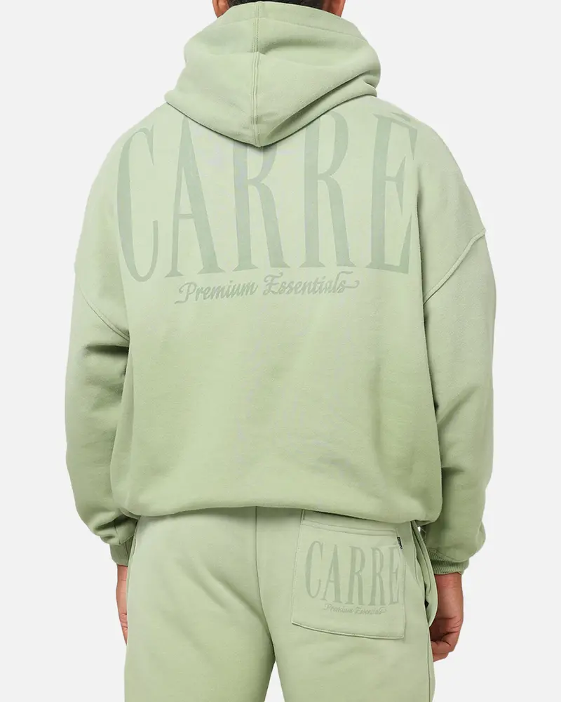 Carre Premium Essentials Hoodie Sage 1