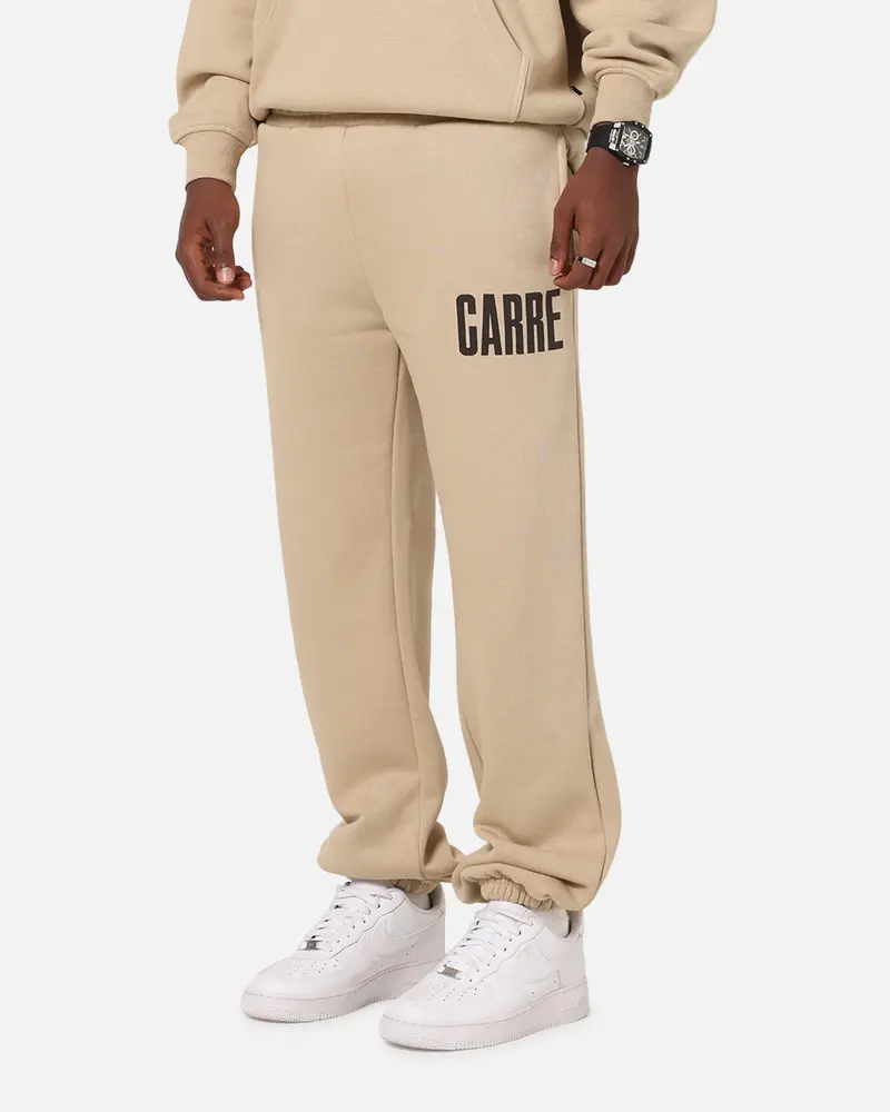 Carre Premium Essentials Sweat Pants Light Brown 1
