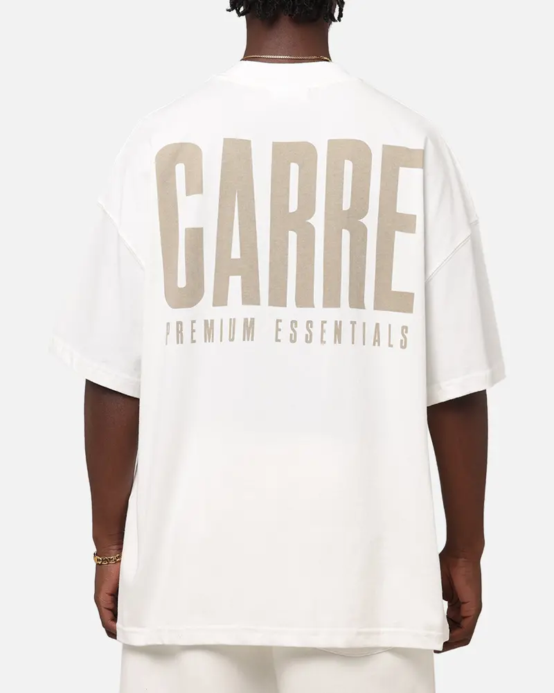 Carre Premium Essentials T-Shirt Off White 1