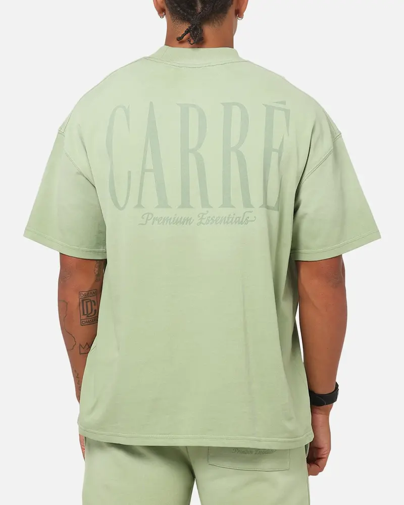 Carre Premium Essentials T-Shirt Sage 1
