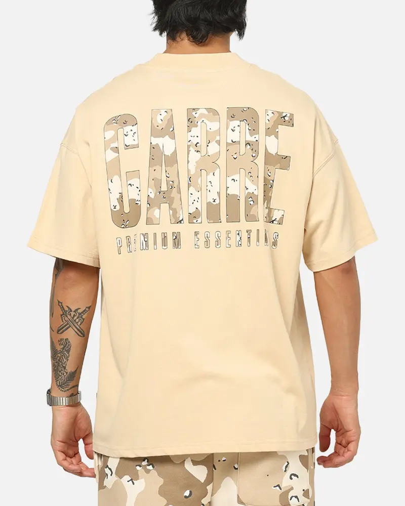 Carre Premium Essentials T-Shirt Stone 1