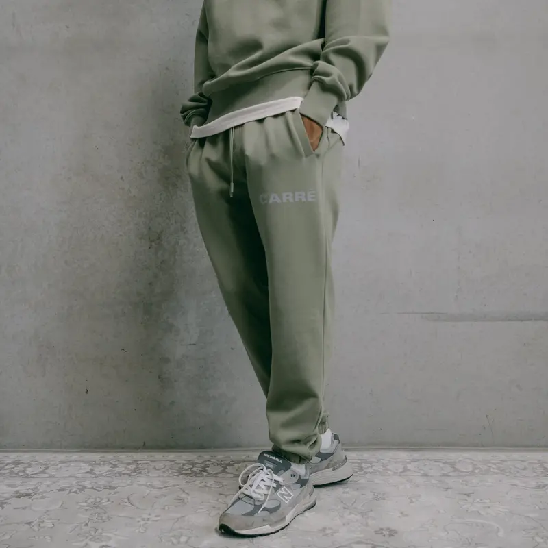 Carre Premium Motion Sweat Pants Army Green 1