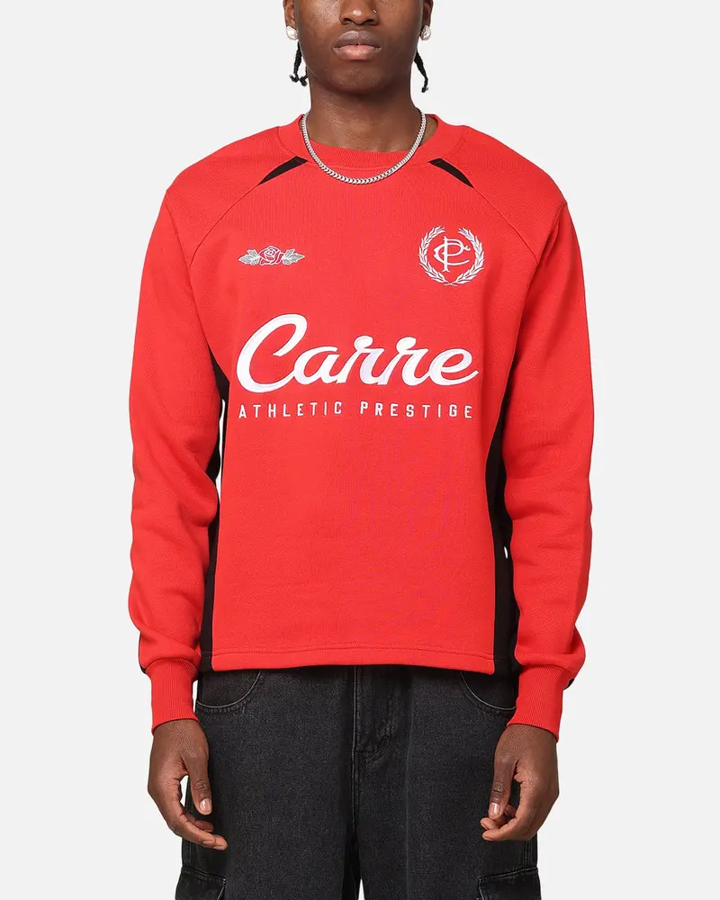 Carre Prestige Crewneck Red 1