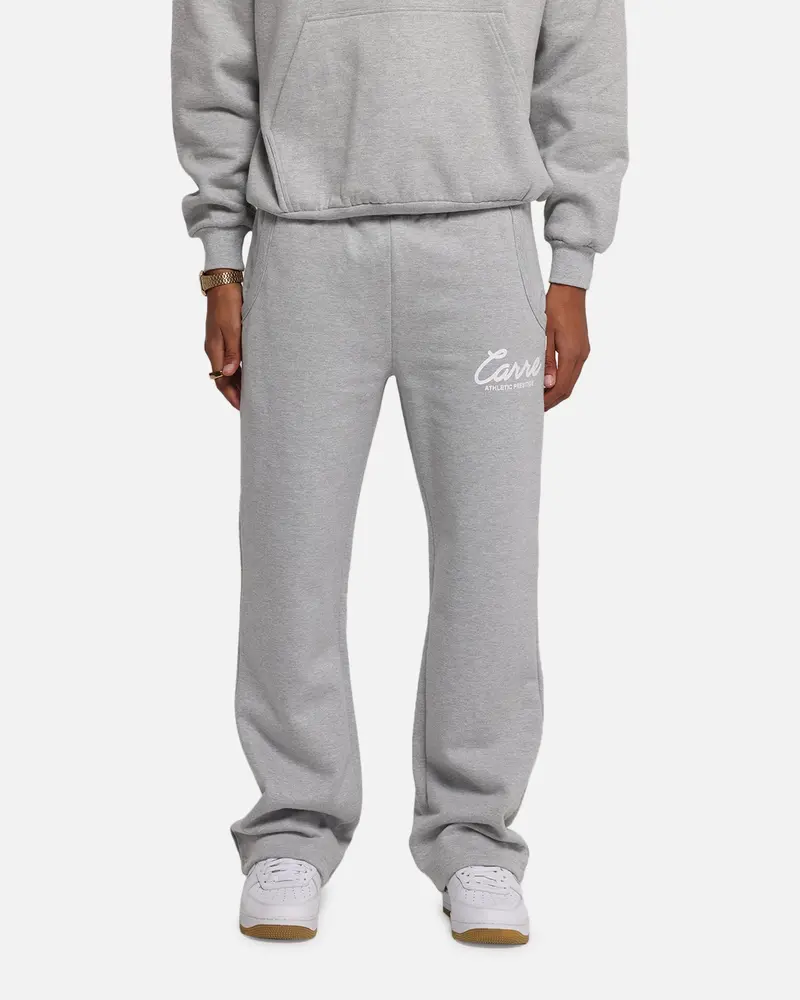 Carre Prestige Script Sweatpants Grey Marle 1