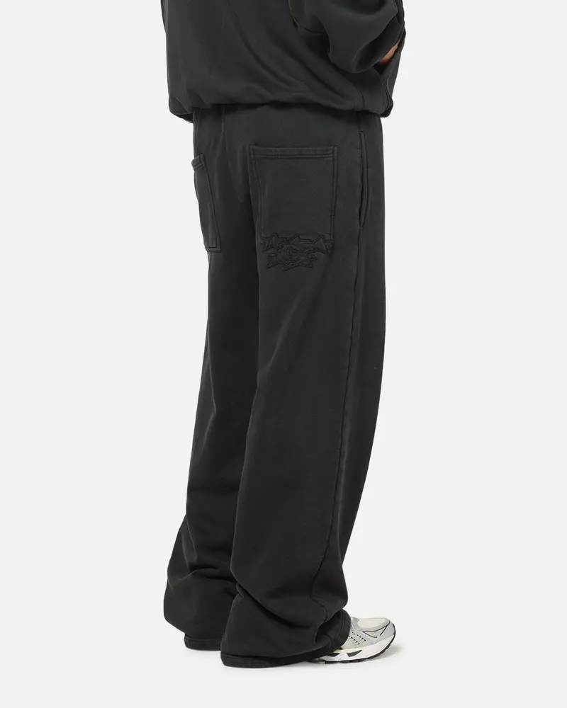 Carre Prime Trackpants Black Wash 1