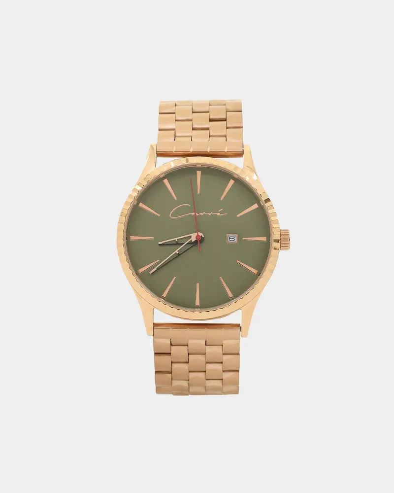 Carré Remy Watch Rose Gold/Green 1