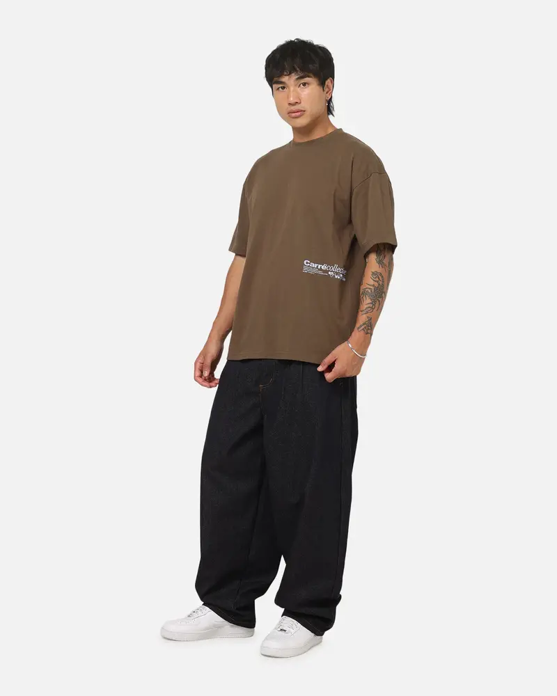 Carre Research T-Shirt Brown 5