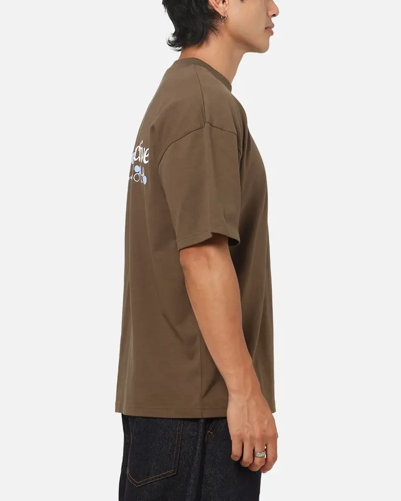 Carre Research T-Shirt Brown 6