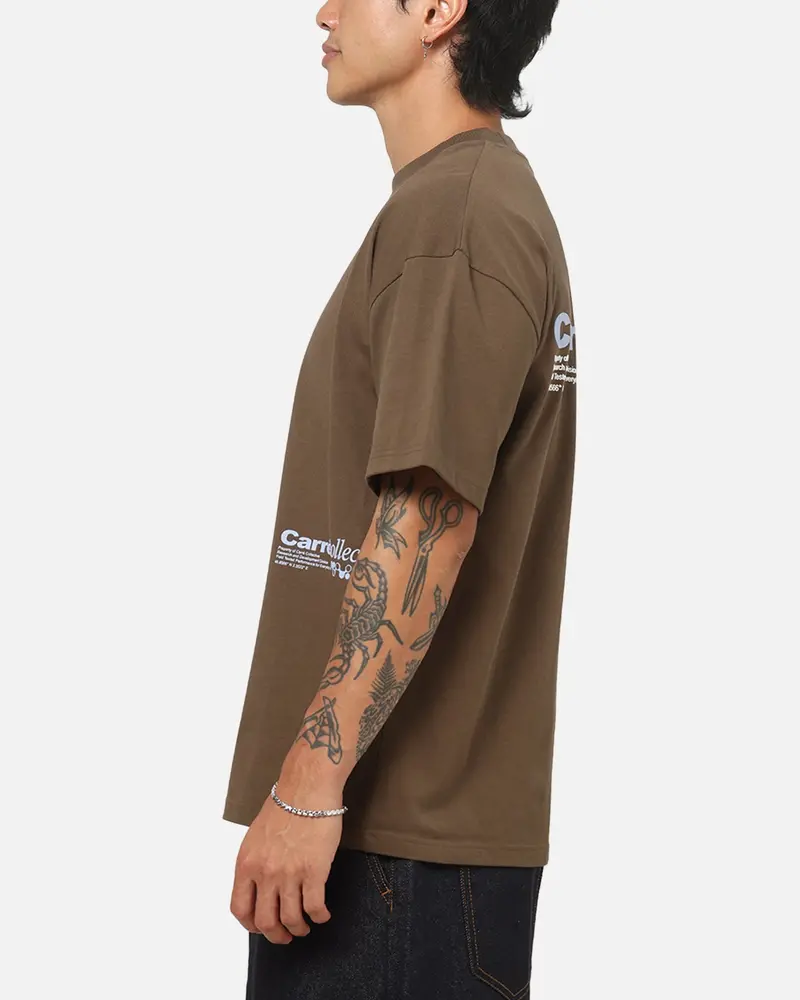 Carre Research T-Shirt Brown 7