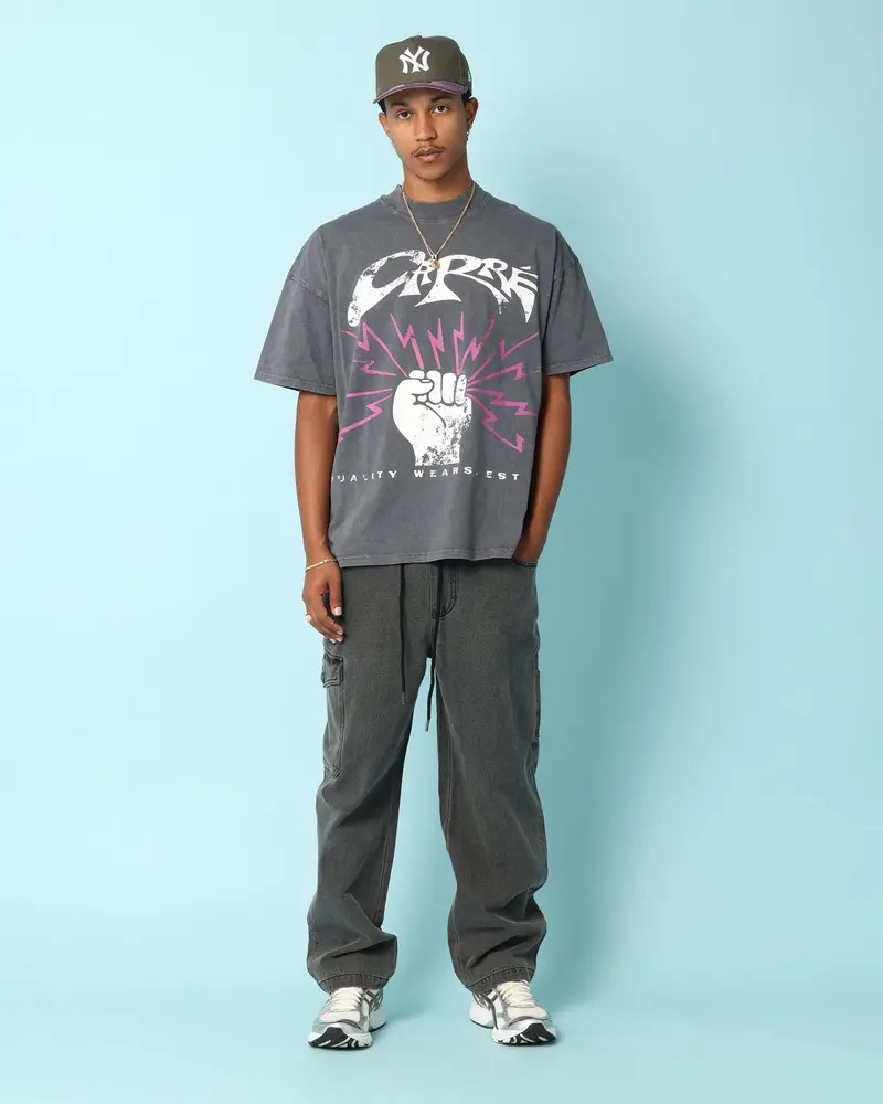 Carré Revolution 13 Oversized T-Shirt Vintage Black 1