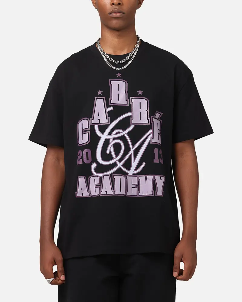 Carre Rising Heavy T-Shirt Black 1