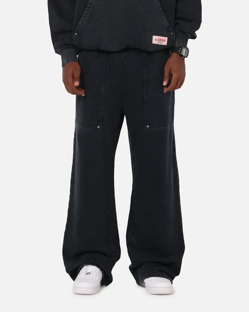 Carre Rivet Trackpants Charcoal 1