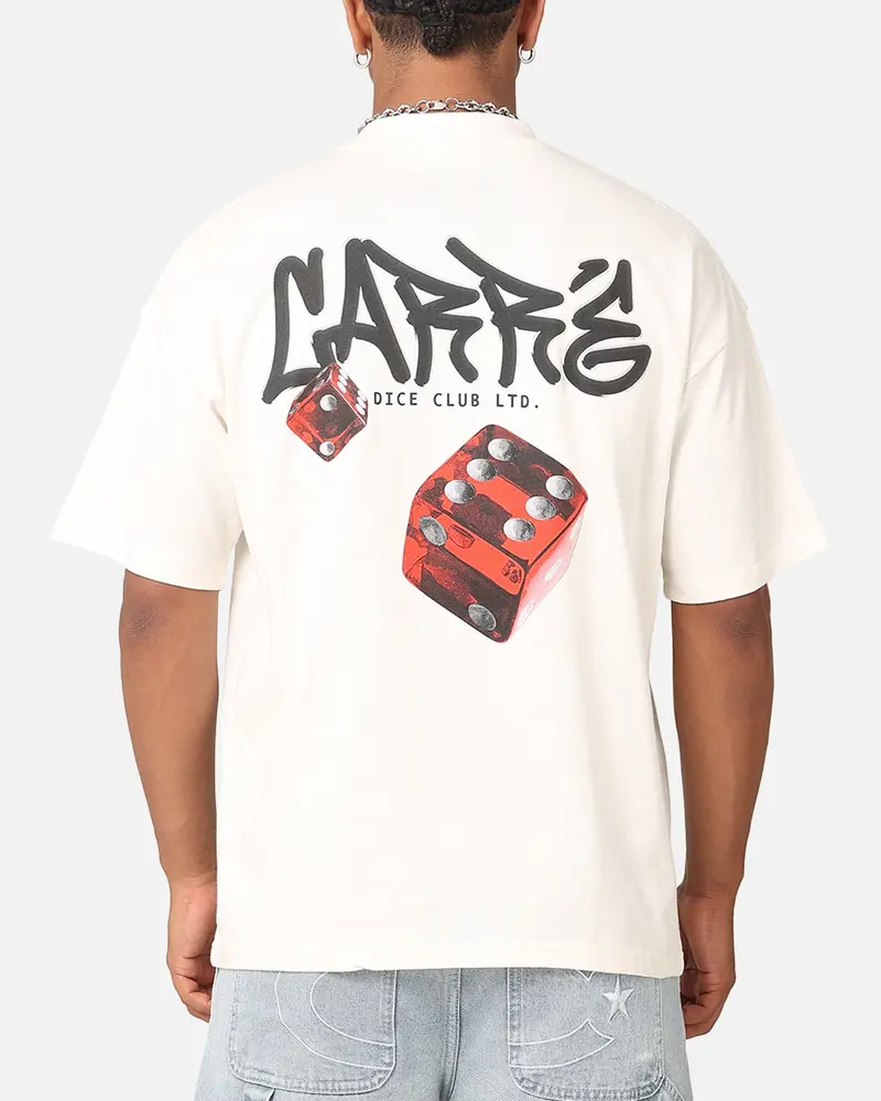 Carre Roll The Odds T-Shirt Off White 1