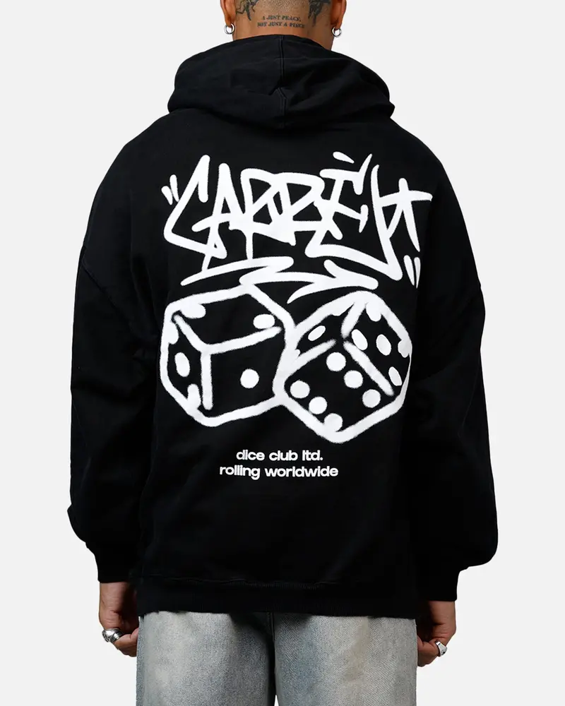 Carre Rolling Worldwide Hoodie Black 1