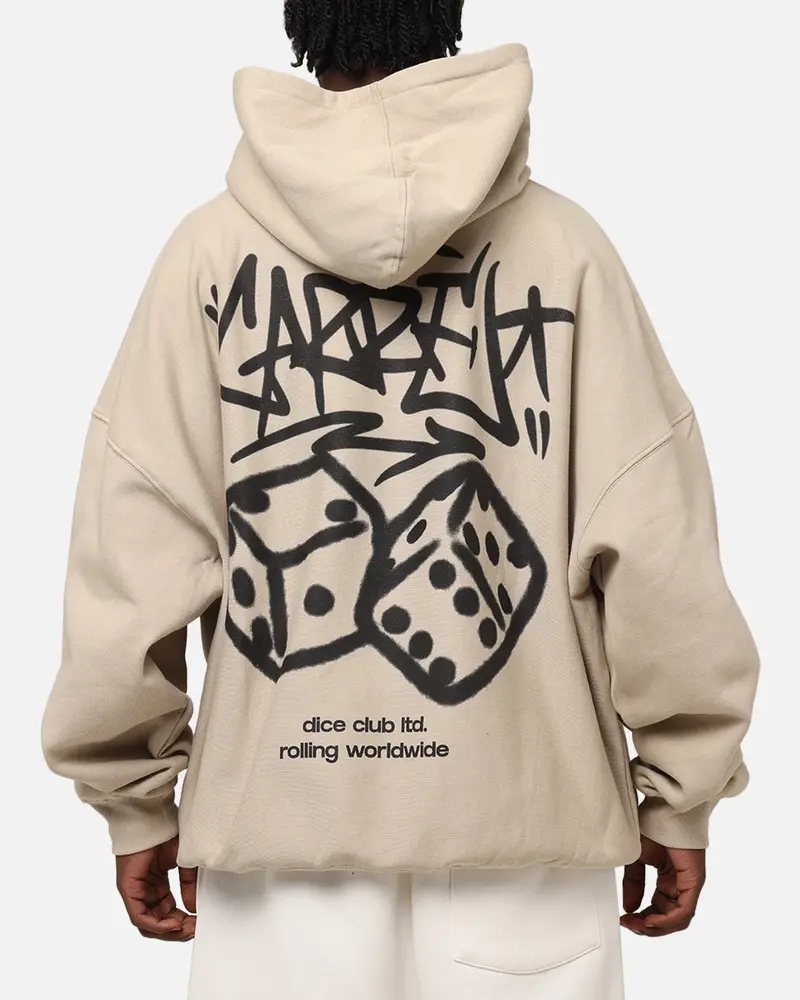 Carre Rolling Worldwide Hoodie Stone 1