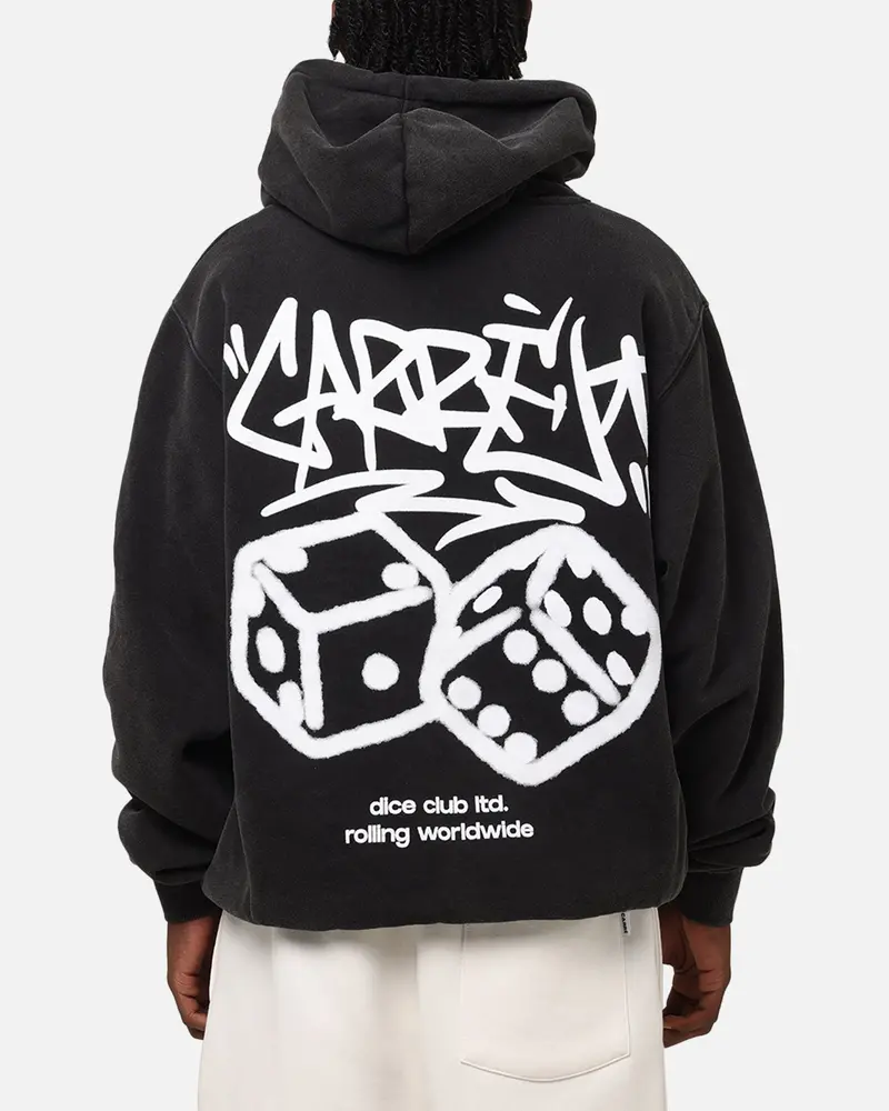 Carre Rolling Worldwide Hoodie Vintage Black 1