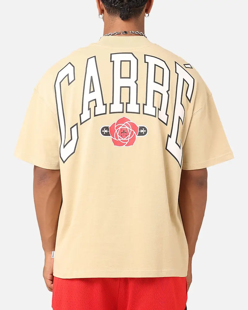 Carre Rose Oversized T-Shirt Stone 1