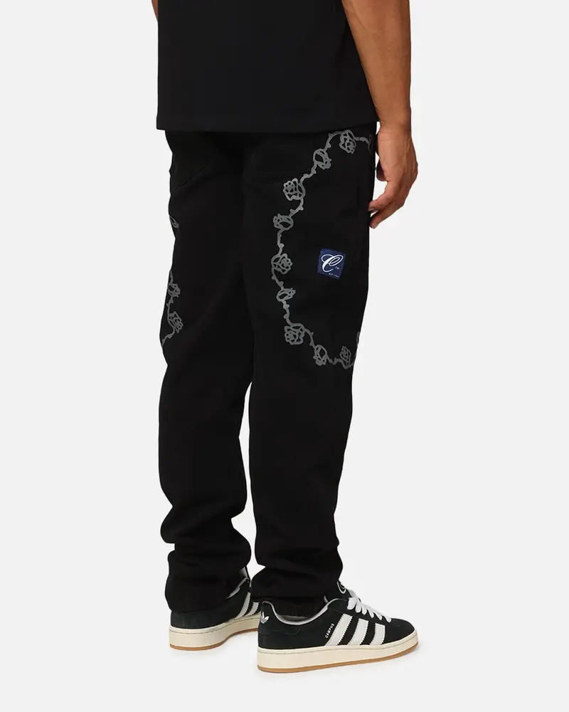 Carre Rosebowl Jeans Black Denim 1