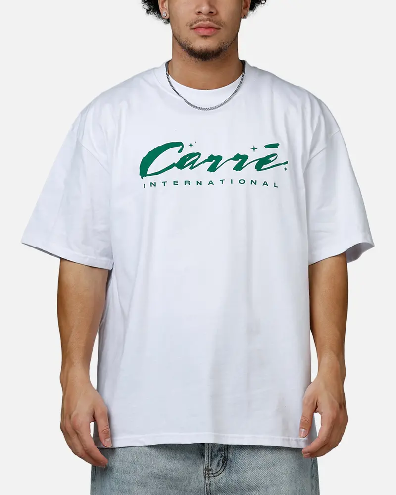 Carre Script Sport T-Shirt White 1